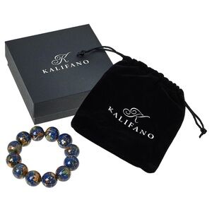 Blue and Gold Women's Bracelet